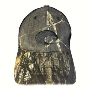 Costa Men’s Camo Del Mar Mesh Trucker Hat With Adjustable Back